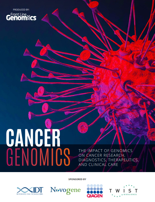 Cancer Genomics report front cover